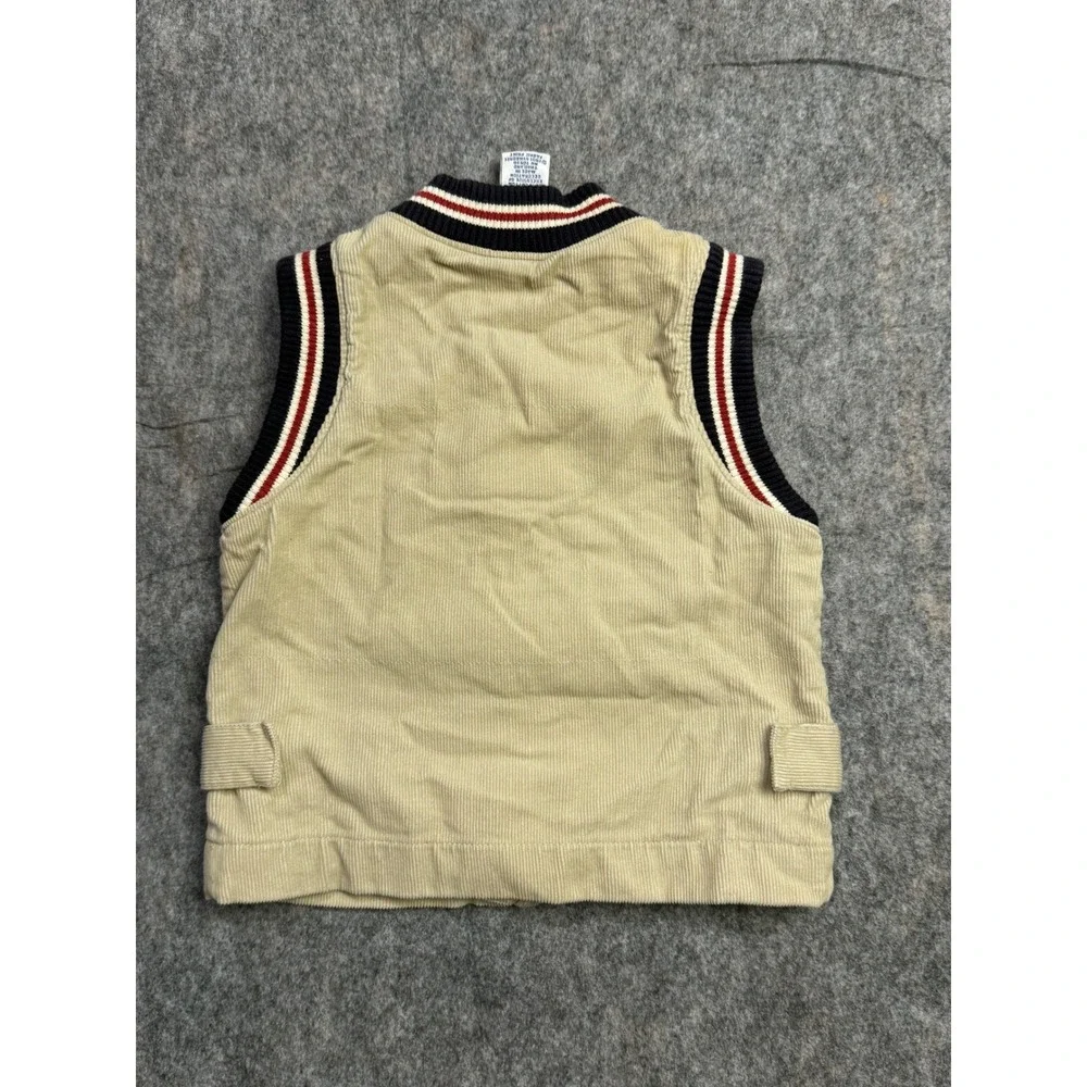 Gymboree Baby Boys Corduroy Puffer Vest Tan NWT 18 24‎ Months Pockets